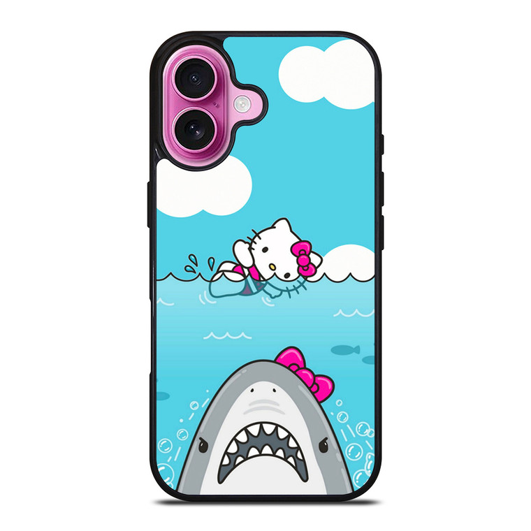 HELLO KITTY JAWS SEA iPhone 16 Plus Case