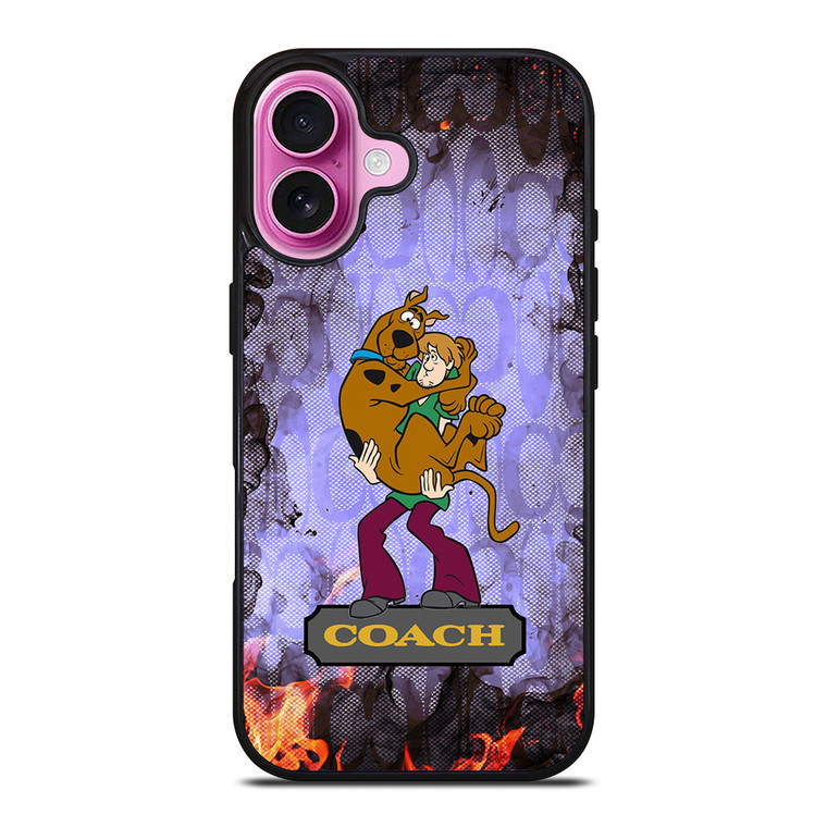 HOT COACH SCOOBY DOO N SHAGGY iPhone 16 Plus Case