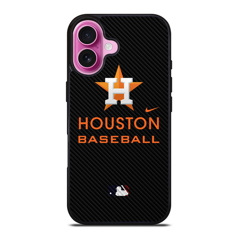 HOUSTON ASTROS BASEBALL LOGO iPhone 16 Plus Case HOUSTON ASTROS BASEBALL LOGO iPhone 16 Plus Case