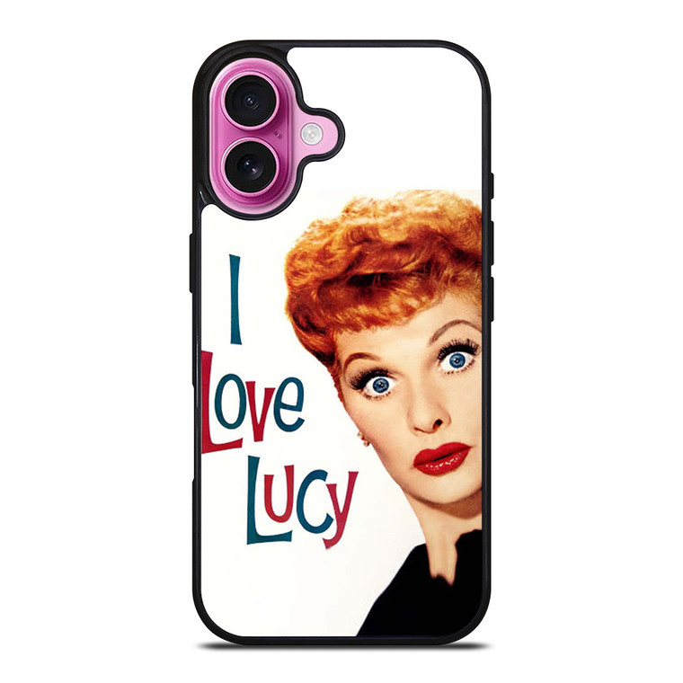 I LOVE LUCY SHOCK FACE iPhone 16 Plus Case