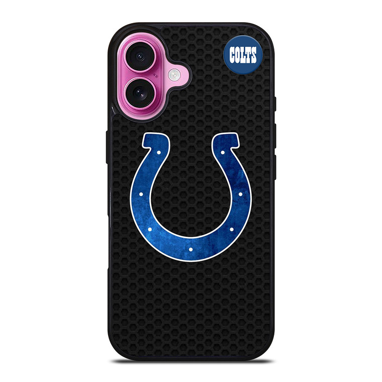 INDIANAPOLIS COLTS HEXA iPhone 16 Plus Case