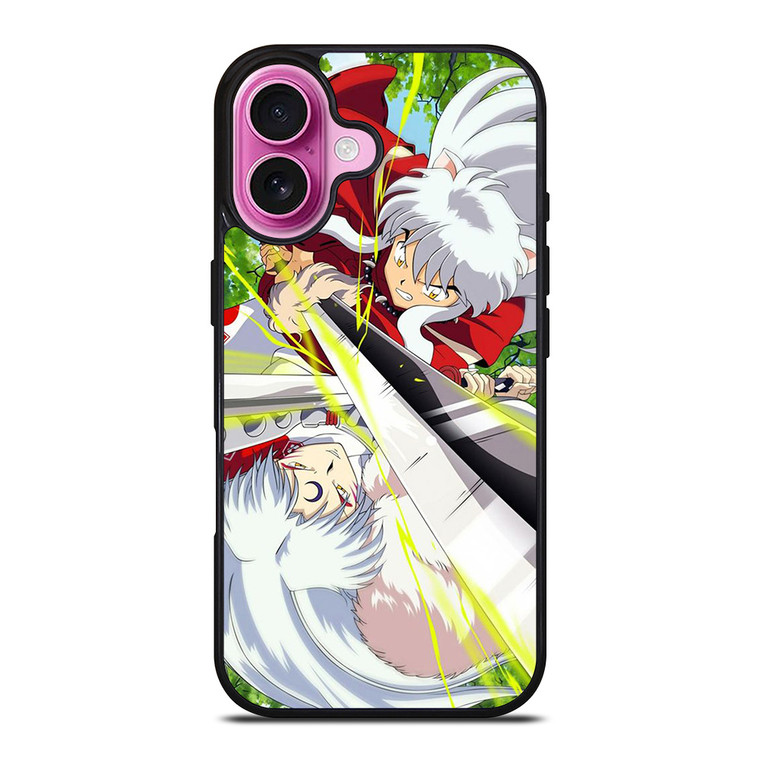 INUYASHA VS SESSHOMARU MANGA ANIME iPhone 16 Plus Case