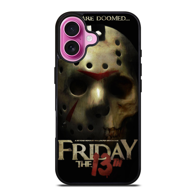 JASON FRIDAY THE 13TH MOVIE iPhone 16 Plus Case