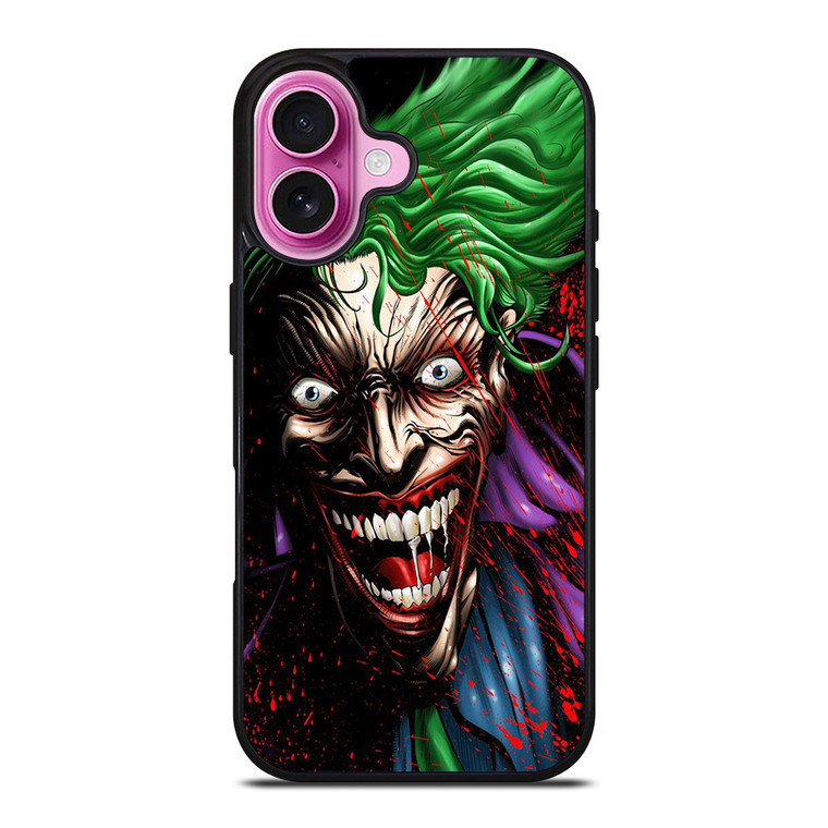 JOKER FACE COMIC iPhone 16 Plus Case