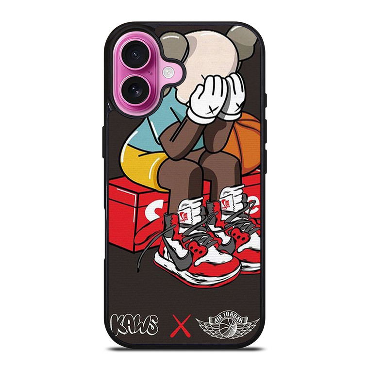 KAWS AIR JORDAN SUPREME iPhone 16 Plus Case KAWS AIR JORDAN SUPREME iPhone 16 Plus Case