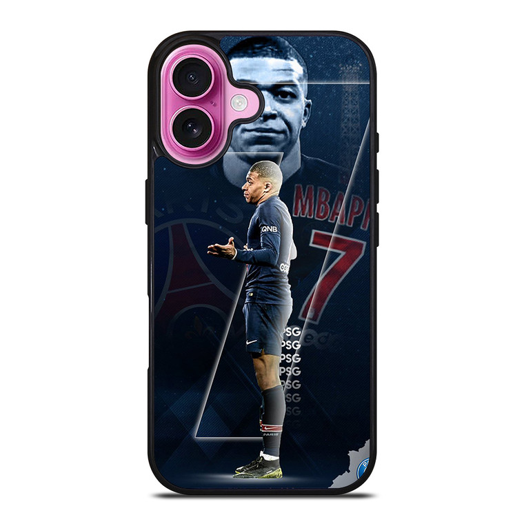 KYLIAN MBAPPE PSG SEVEN iPhone 16 Plus Case