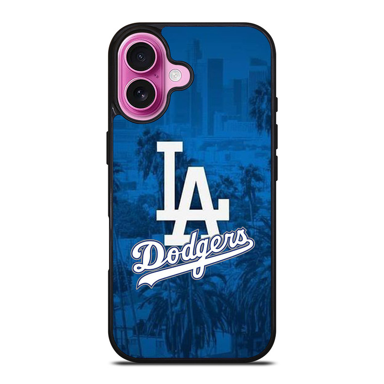 LA DODGERS LOGO LOS ANGELES iPhone 16 Plus Case