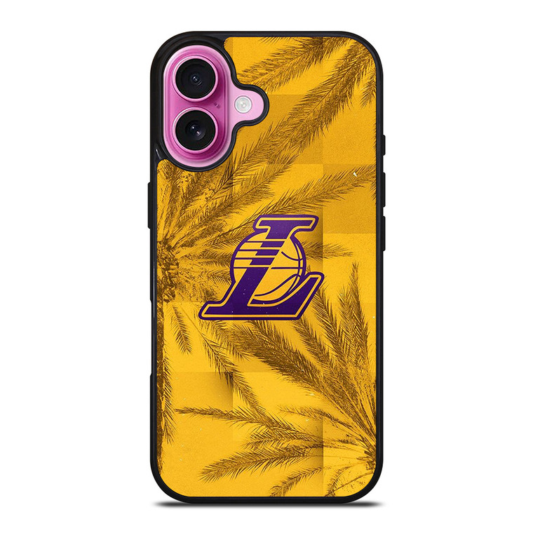 LA LAKERS LOS ANGELES LOGO iPhone 16 Plus Case