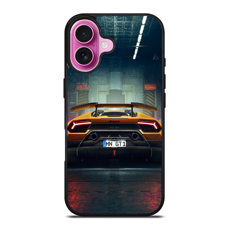 LAMBORGHINI CAR DRIVE iPhone 16 Plus Case