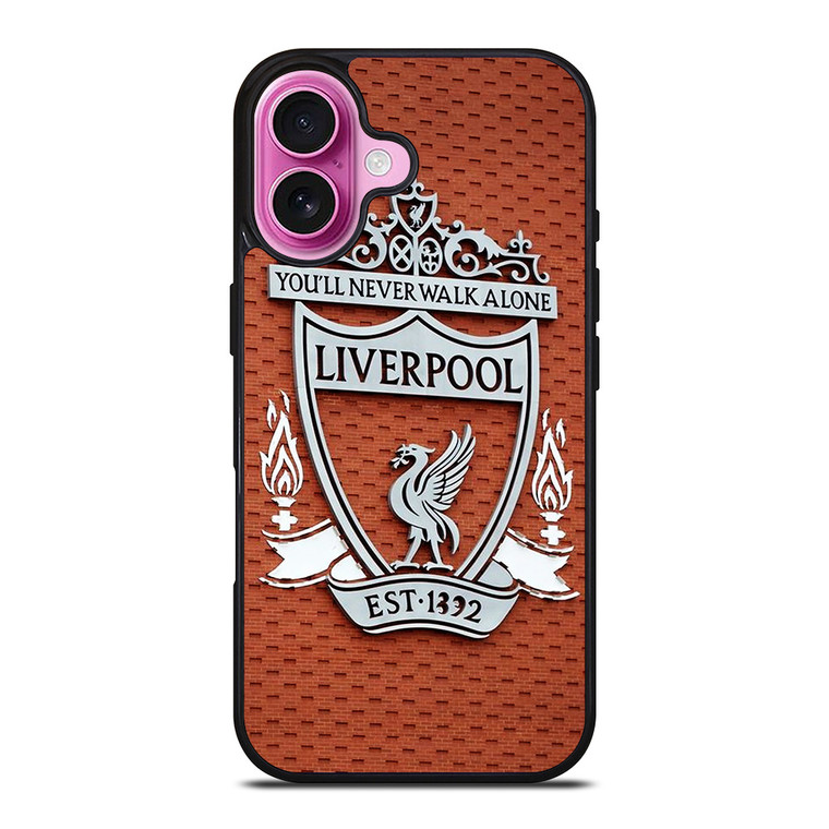 LIVERPOOL FC LOGO ANFIELD iPhone 16 Plus Case