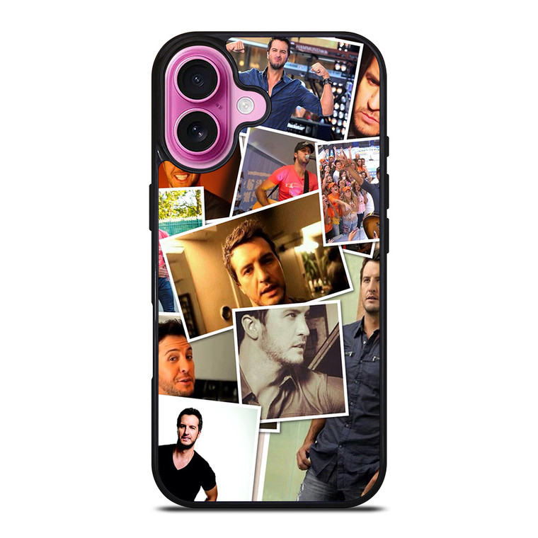 LUKE BRYAN COLLAGE 2 iPhone 16 Plus Case