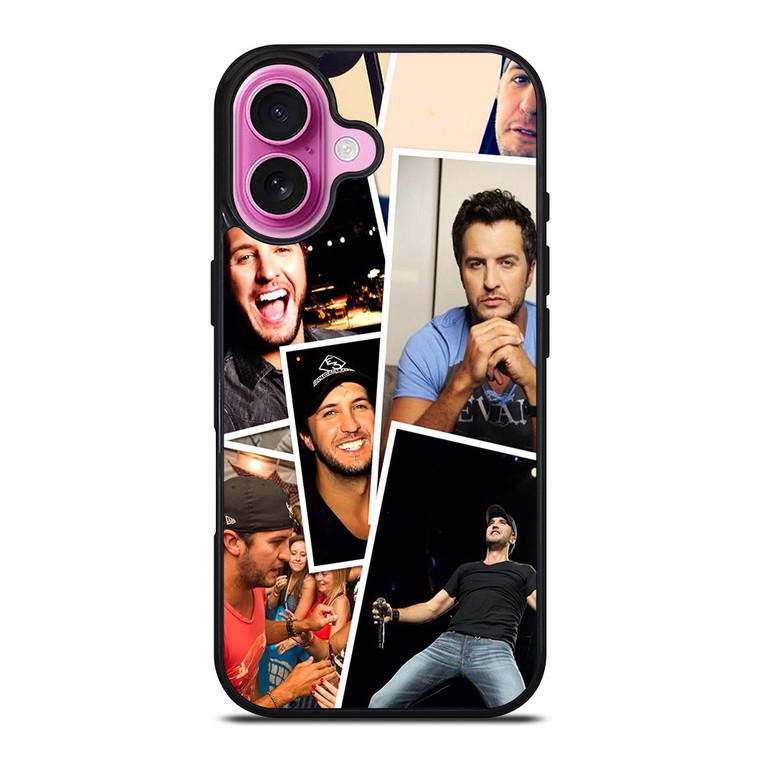 LUKE BRYAN COLLAGE iPhone 16 Plus Case