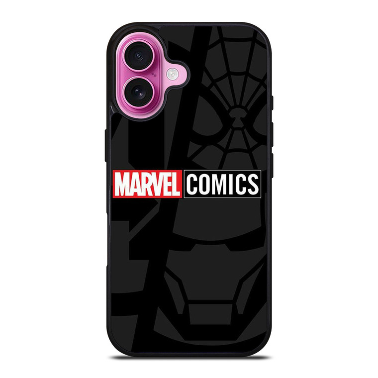 MARVEL COMICS LOGO iPhone 16 Plus Case