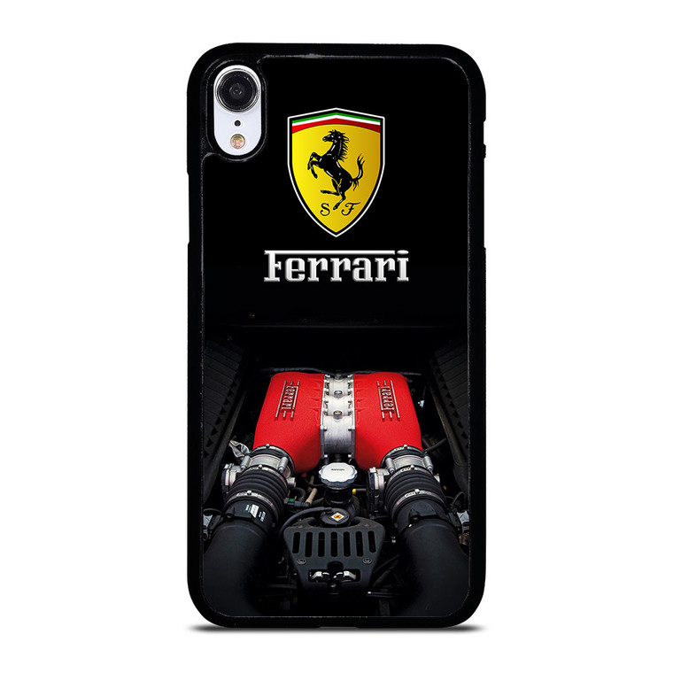 FERRARI TWIN TURBO MACHINE iPhone XR Case