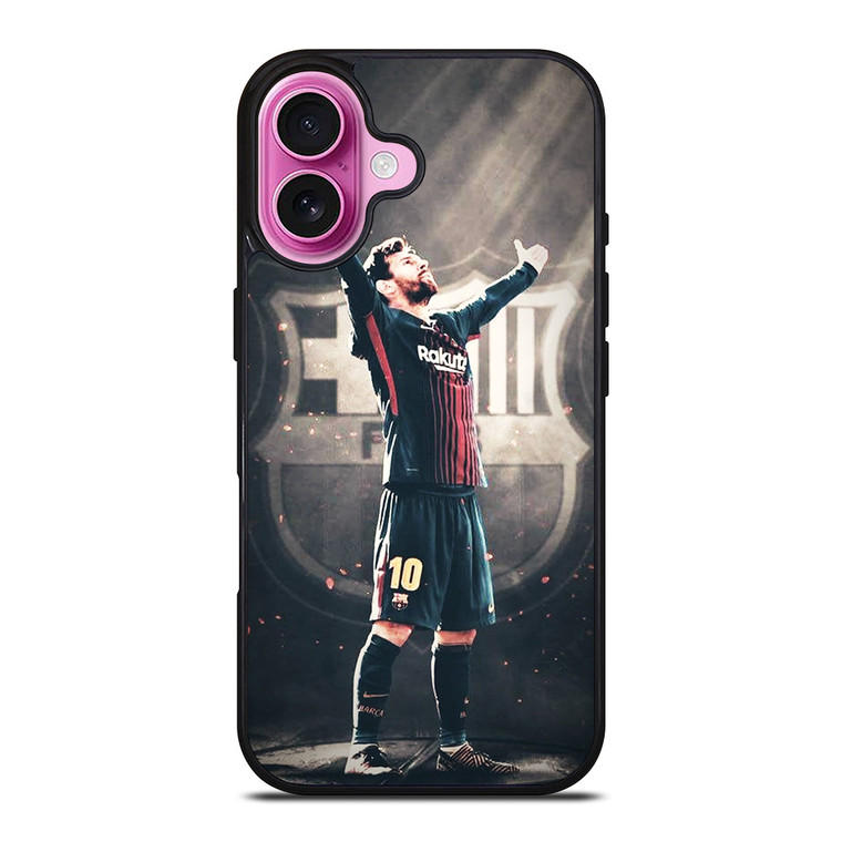 MESSI FC BARCELONA iPhone 16 Plus Case