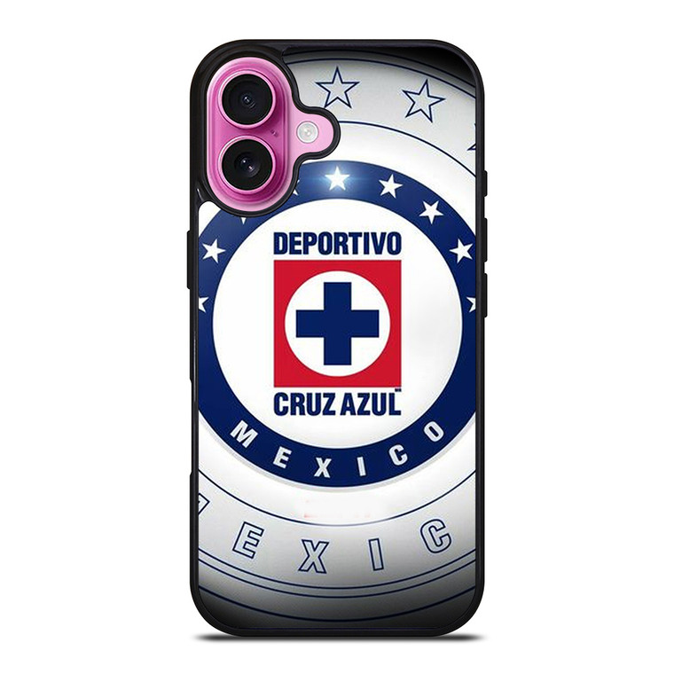 MEXICO CLUB DEPORTIVO CRUZ AZUL iPhone 16 Plus Case