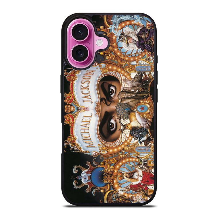 MICHAEL JACKSON DANGEROUS LANDSCAPE iPhone 16 Plus Case