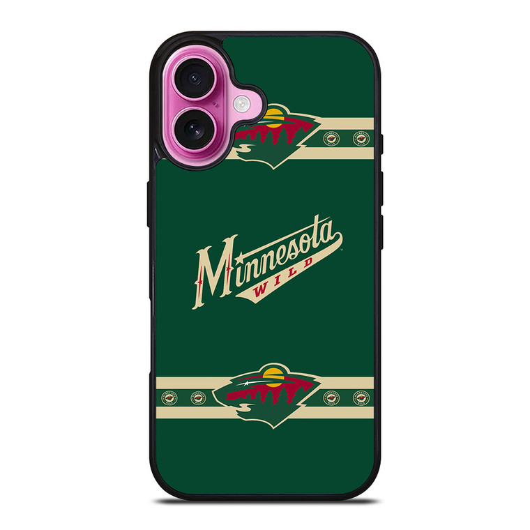 MINNESOTA WILD LOGO iPhone 16 Plus Case
