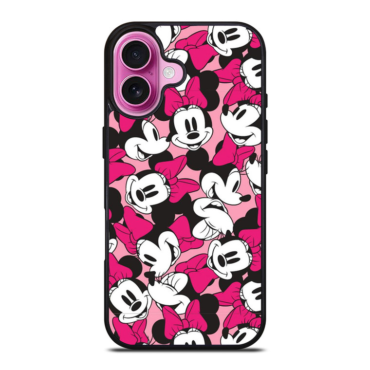 MINNIE MOUSE DISNEY CLASSIC COLLAGE iPhone 16 Plus Case