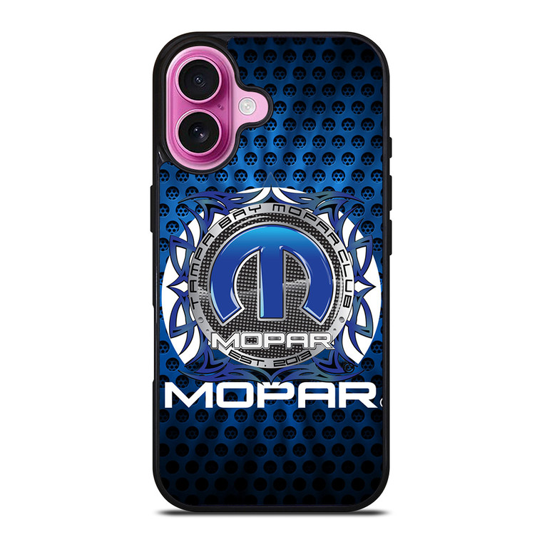 MOPAR METAL LOGO 1 iPhone 16 Plus Case