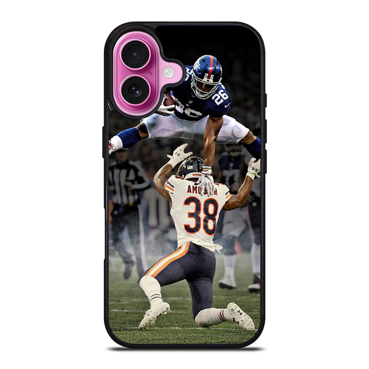 NEW YORK GIANTS SAQUON BARKLEY ACT iPhone 16 Plus Case