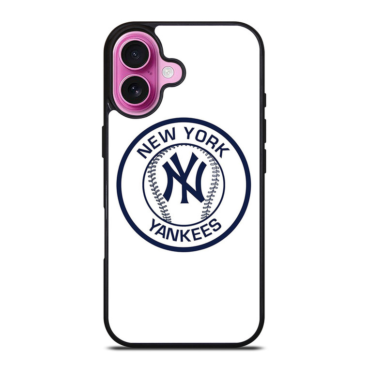 NEW YORK YANKEES ICON BASEBALL CLUB LOGO iPhone 16 Plus Case