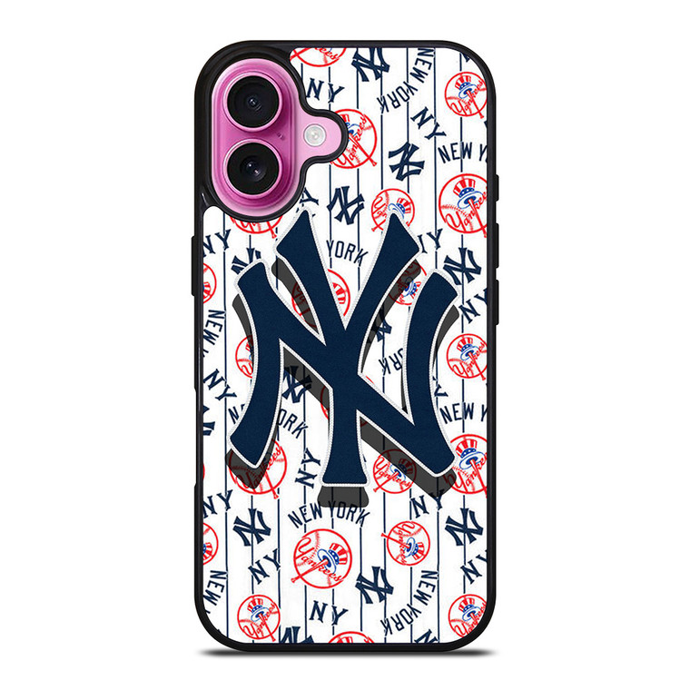 NEW YORK YANKEES TEAM BASEBALL LOGO iPhone 16 Plus Case