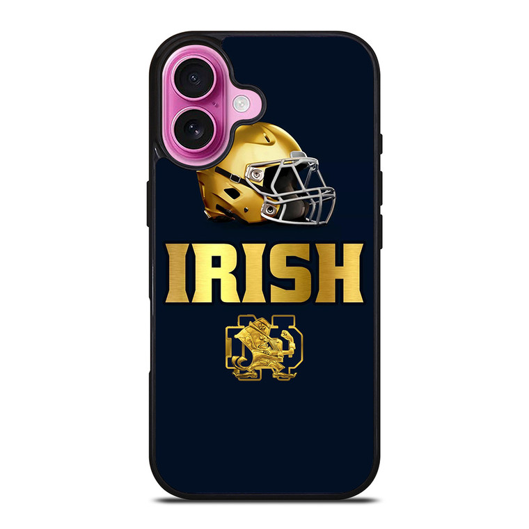 NOTRE DAME IRISH ND GOLD iPhone 16 Plus Case