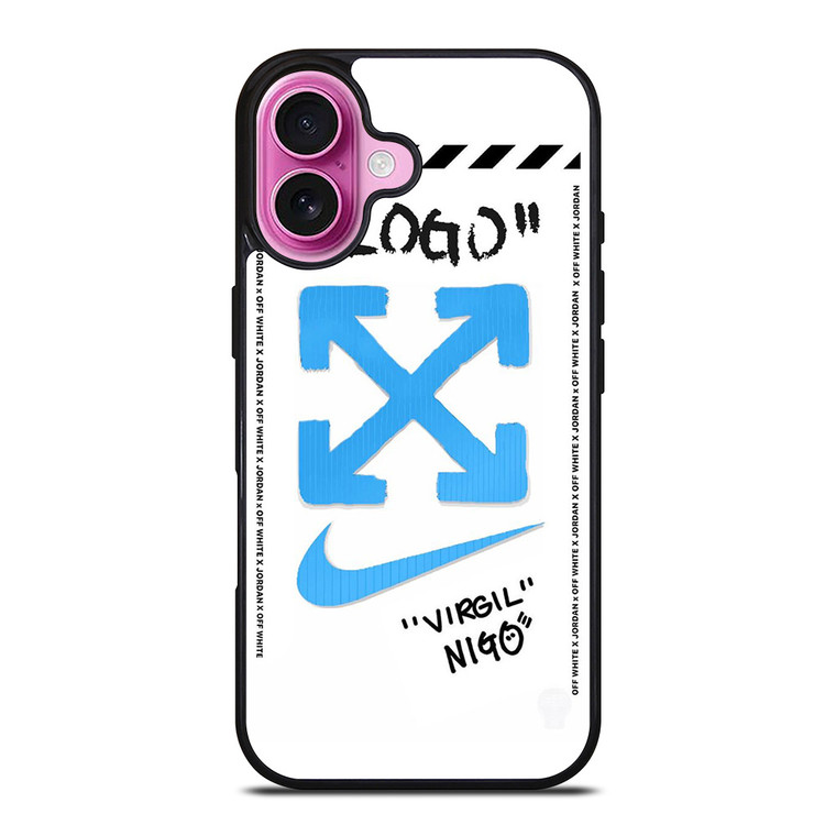 OFFWHITE LOGO VIRGIL NIGO iPhone 16 Plus Case