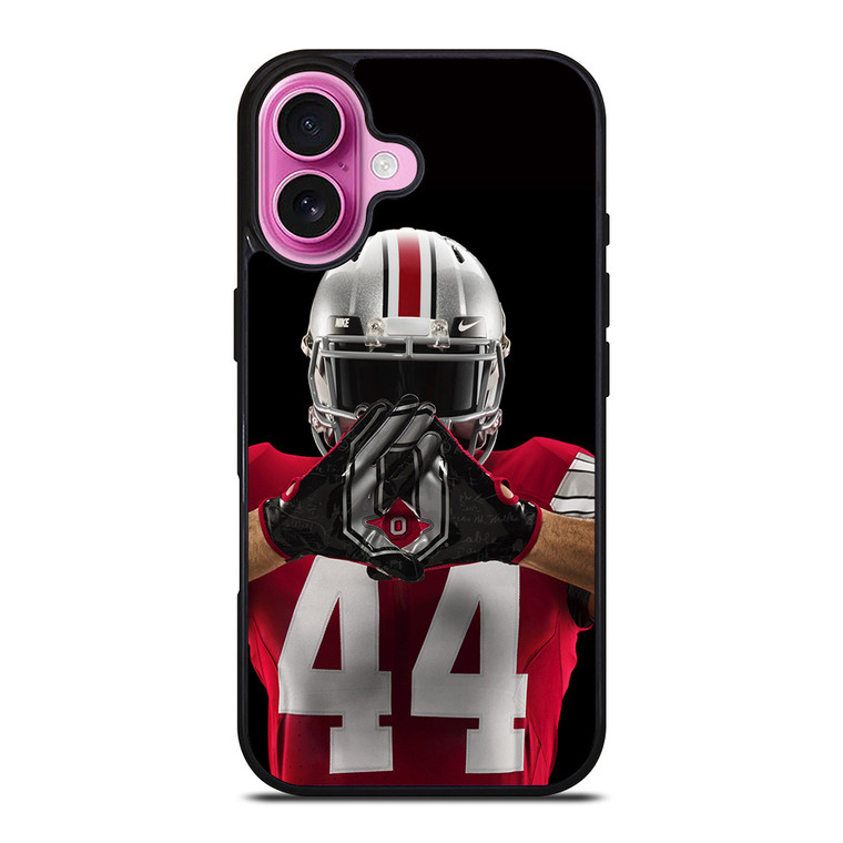 OHIO STATE BUCKEYES FOOTBALL iPhone 16 Plus Case