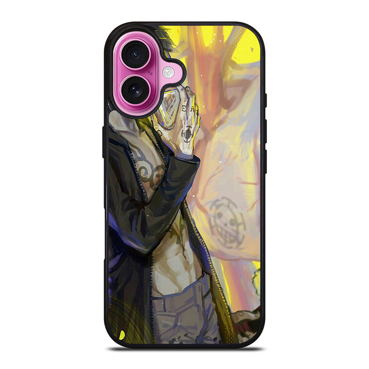 ONE PIECE TRAFALGAR ART iPhone 16 Plus Case ONE PIECE TRAFALGAR ART iPhone 16 Plus Case