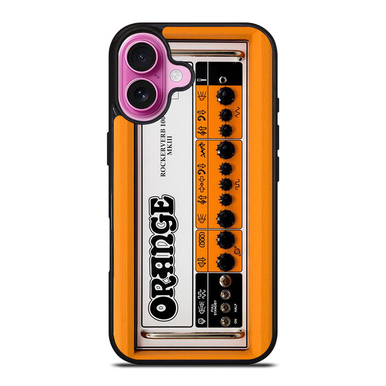 ORANGE GUITAR BASS AMP iPhone 16 Plus Case