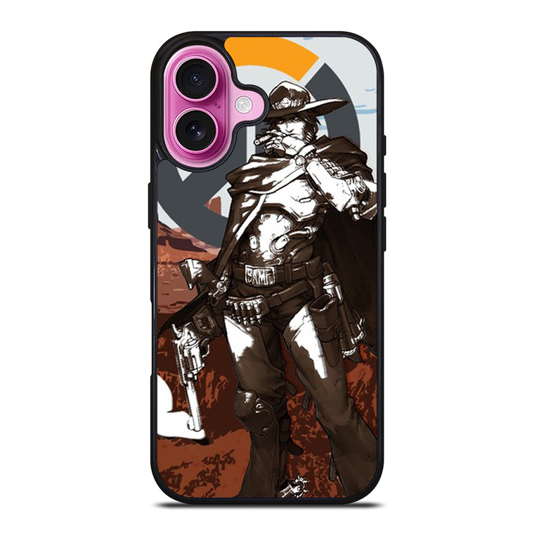 OVERWATCH McCree iPhone 16 Plus Case