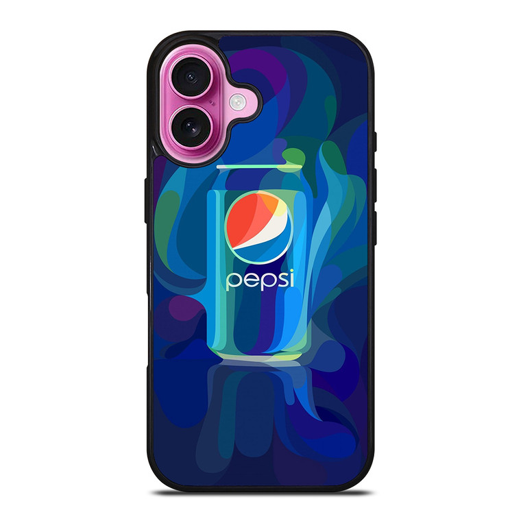 PEPSI DRINK ART LOGO iPhone 16 Plus Case
