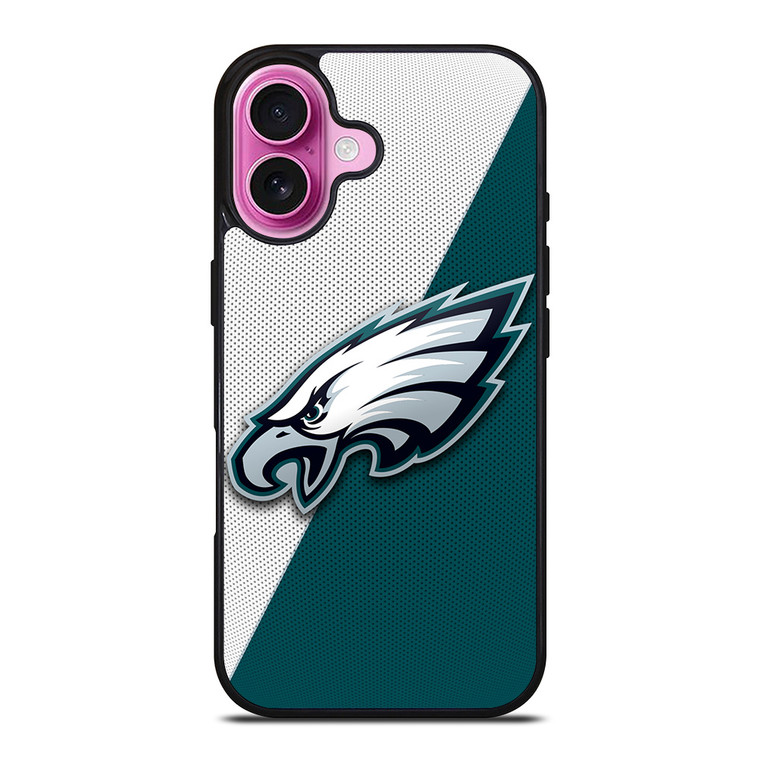PHILADELPHIA EAGLES NFL STRIPS iPhone 16 Plus Case