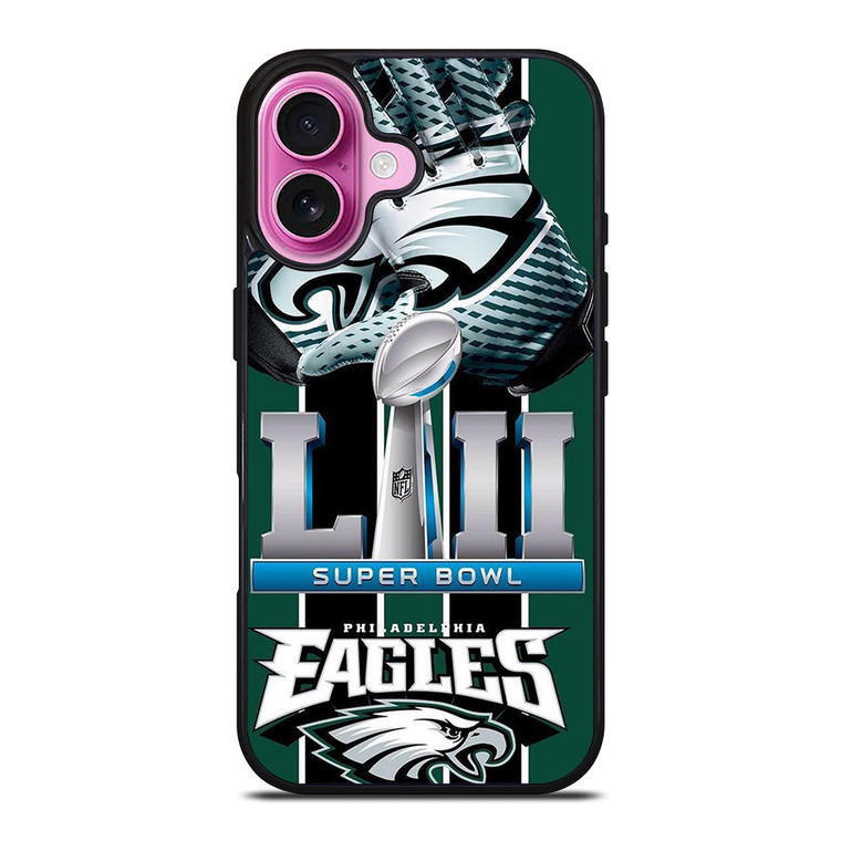 PHILADELPHIA EAGLES SUPER BOWL iPhone 16 Plus Case PHILADELPHIA EAGLES SUPER BOWL iPhone 16 Plus Case