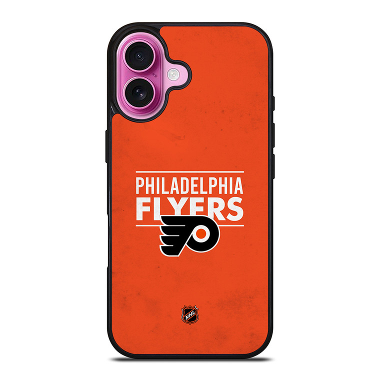 PHILADELPHIA FLYERS NFL LOGO iPhone 16 Plus Case PHILADELPHIA FLYERS NFL LOGO iPhone 16 Plus Case