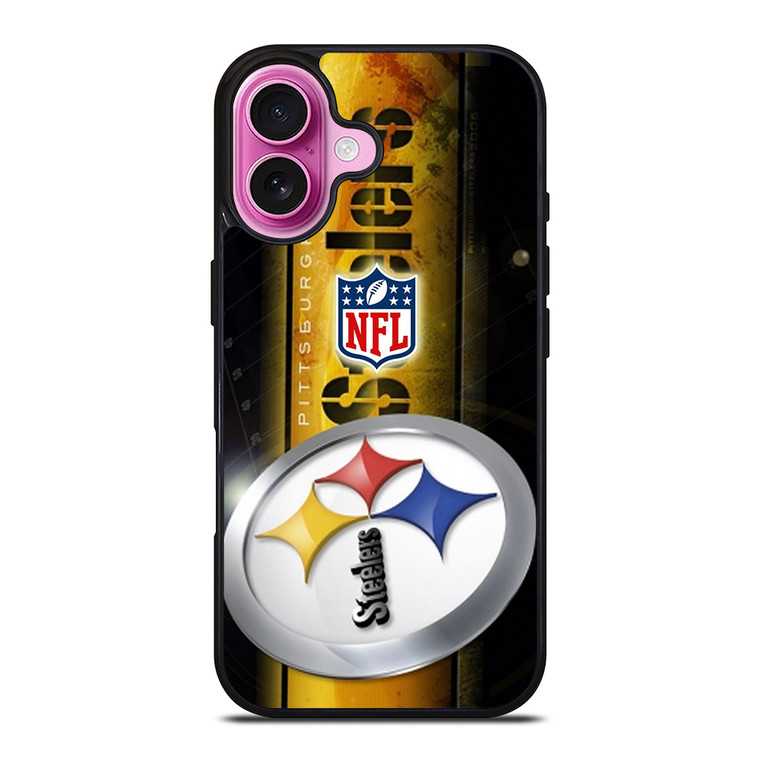 PITTSBURGH STEELERS LOGO NFL iPhone 16 Plus Case
