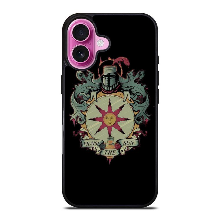PRAISE THE SUNS DARK SOULS iPhone 16 Plus Case