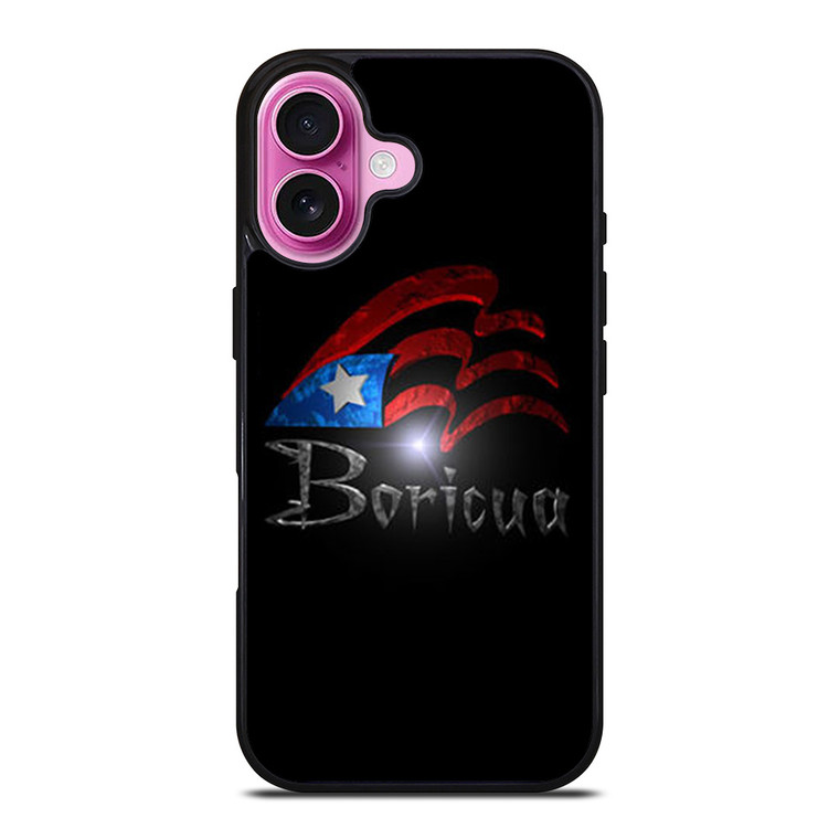 PUERTO RICO FLAG BORICUA iPhone 16 Plus Case PUERTO RICO FLAG BORICUA iPhone 16 Plus Case