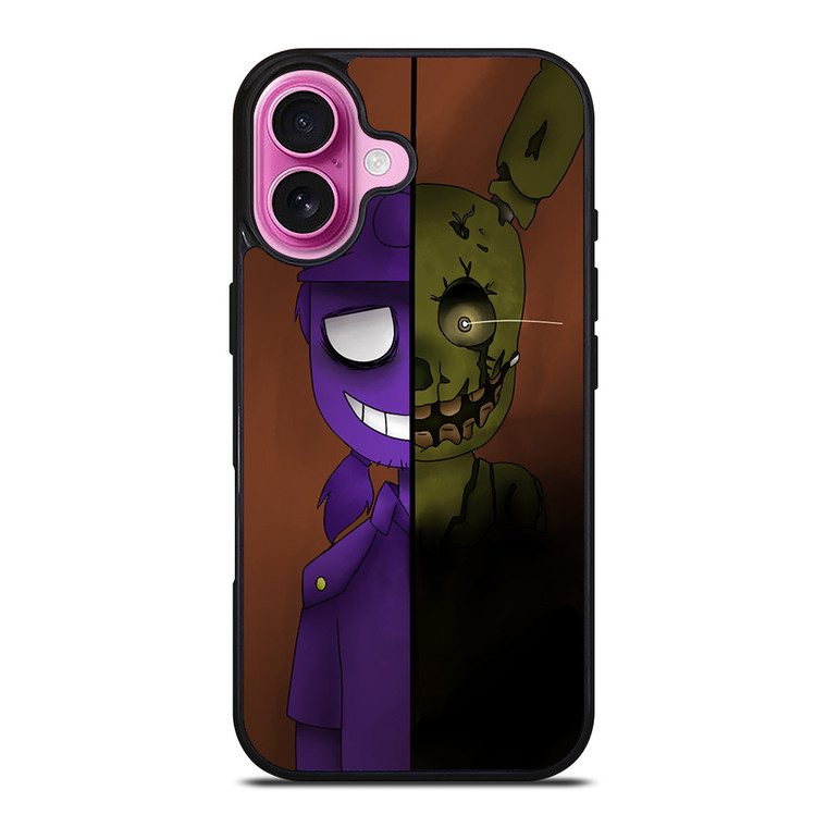 PURPLE GUY VINCENT FIVE NIGHTS AT FREDDYS iPhone 16 Plus Case PURPLE GUY VINCENT FIVE NIGHTS AT FREDDYS iPhone 16 Plus Case