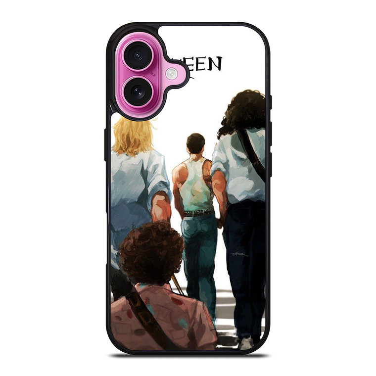 QUEEN ROCKBAND ART iPhone 16 Plus Case QUEEN ROCKBAND ART iPhone 16 Plus Case