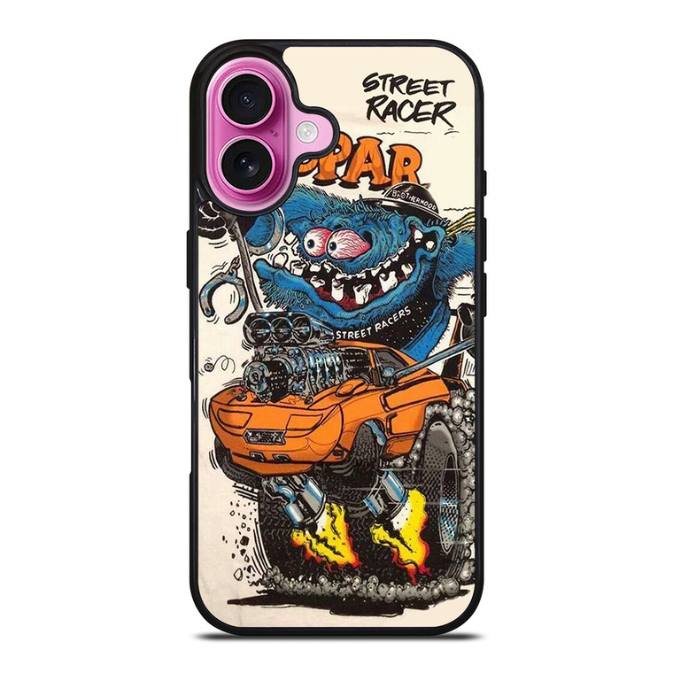 RAT FINK MOPAR STREET RACERS iPhone 16 Plus Case