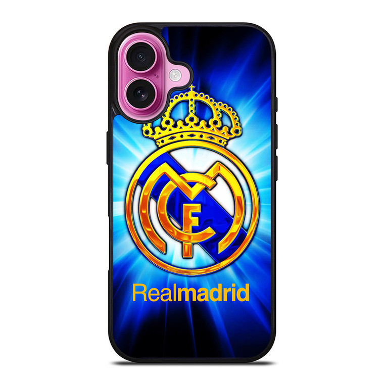 REAL MADRID BLUE iPhone 16 Plus Case