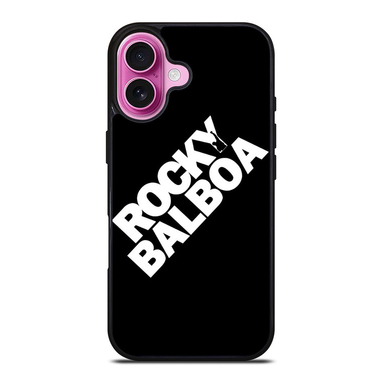 ROCKY BALBOA LOGO iPhone 16 Plus Case