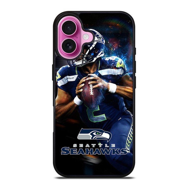 RUSSELL WILSON SEATTLE SEAHAWKS NFL iPhone 16 Plus Case RUSSELL WILSON SEATTLE SEAHAWKS NFL iPhone 16 Plus Case