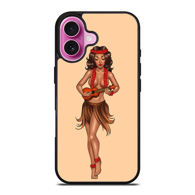 SAILOR JERRY S HULA GIRL iPhone 16 Plus Case