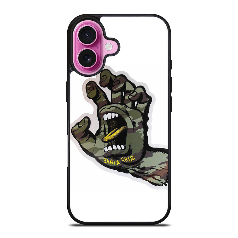 SANTA CRUZ CAMO SKATEBOARD iPhone 16 Plus Case