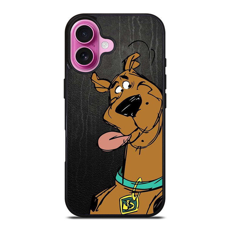 SCOOBY DOO CRAZY FACE iPhone 16 Plus Case