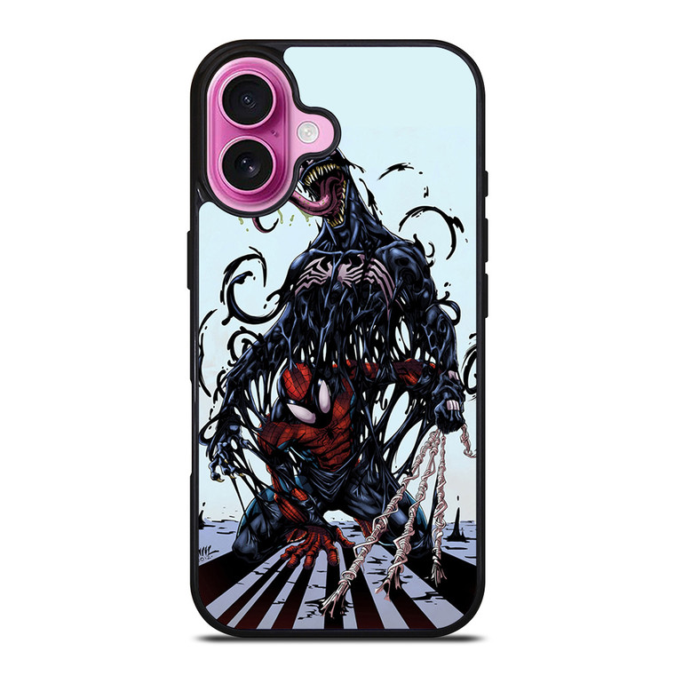 SPIDERMAN VENOM MARVEL VILLAIN iPhone 16 Plus Case